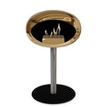 Le Feu Steel Low Dome <br>Chromed Rose Gold Fireplaces Nüline Distribution ø6 cm polished steel black rose gold burner