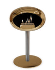 Le Feu Steel Low Dome Chromed Rose Gold Fireplaces Nüline Distribution ø6 cm polished steel rose gold rose gold burner