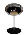 Le Feu Steel Low Dome Chromed Silver Fireplaces Nüline Distribution ø2.5 cm polished steel black steel burner