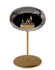 Le Feu Steel Low Dome Chromed Silver Fireplaces Nüline Distribution ø2.5 cm rose gold rose gold steel burner