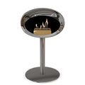Le Feu Steel Low Dome <br>Chromed Silver Fireplaces Nüline Distribution ø6 cm polished steel polished steel steel burner