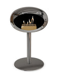Le Feu Steel Low Dome Chromed Silver Fireplaces Nüline Distribution ø6 cm polished steel polished steel steel burner