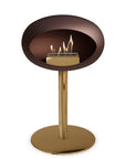 Le Feu Steel Low Dome Mocca Fireplaces Nüline Distribution