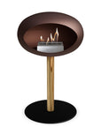 Le Feu Steel Low Dome Mocca