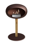 Le Feu Steel Low Dome Mocca