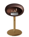 Le Feu Steel Low Dome Mocca