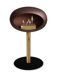 Le Feu Steel Low Dome Mocca