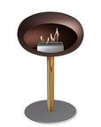 Le Feu Steel Low Dome Mocca