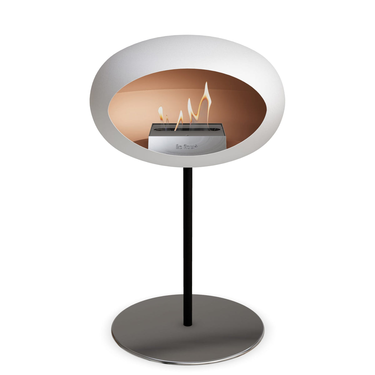 The Fire Steel Low Dome White
