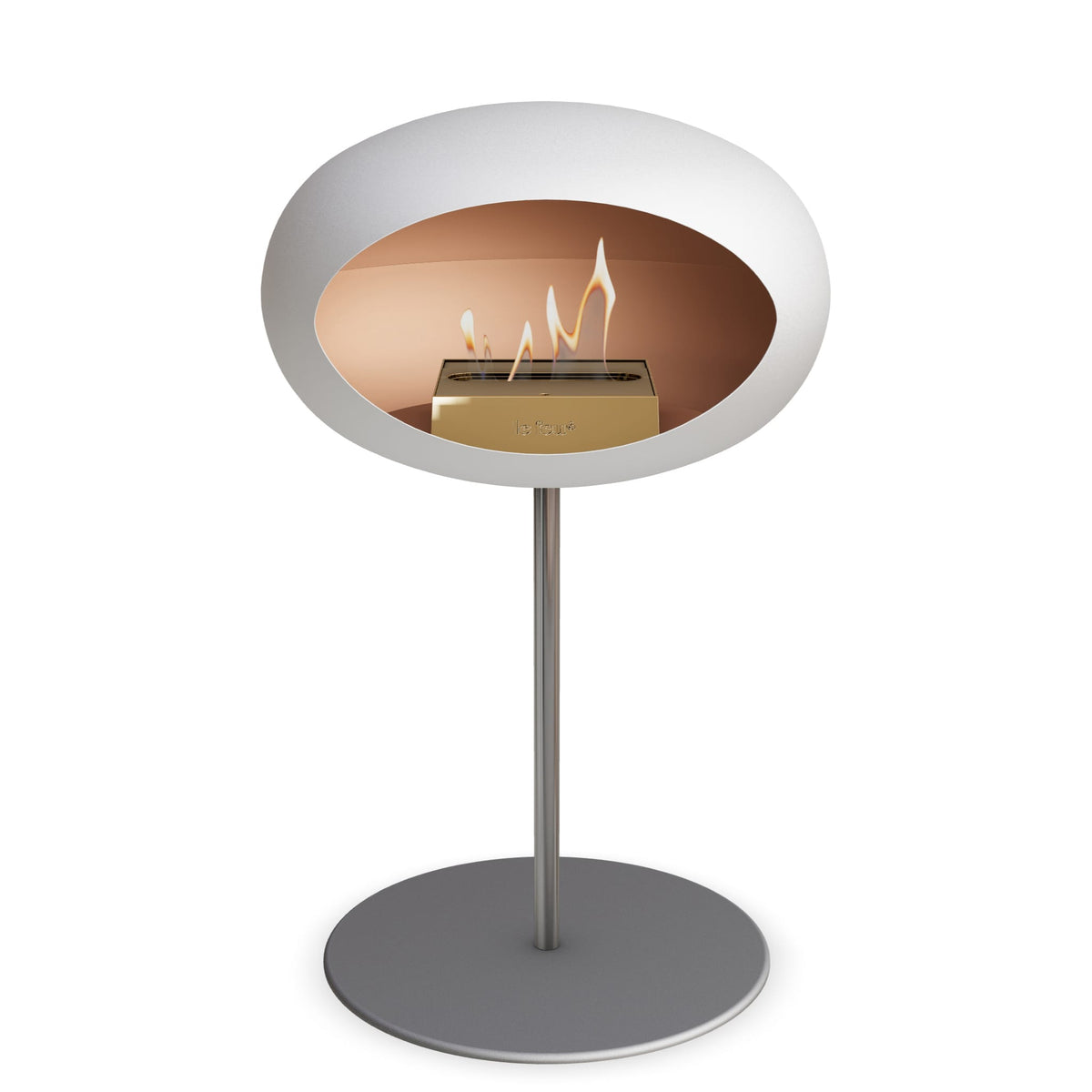 The Fire Steel Low Dome White