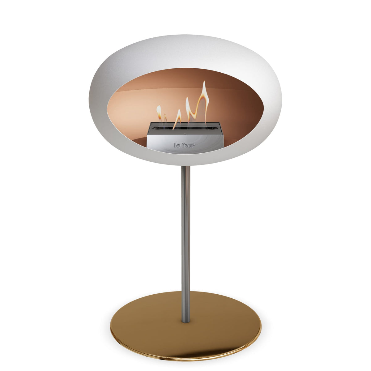 The Fire Steel Low Dome White