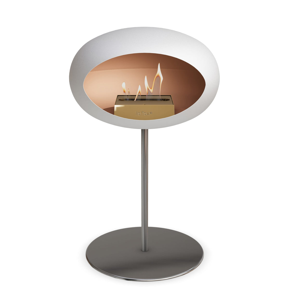 The Fire Steel Low Dome White