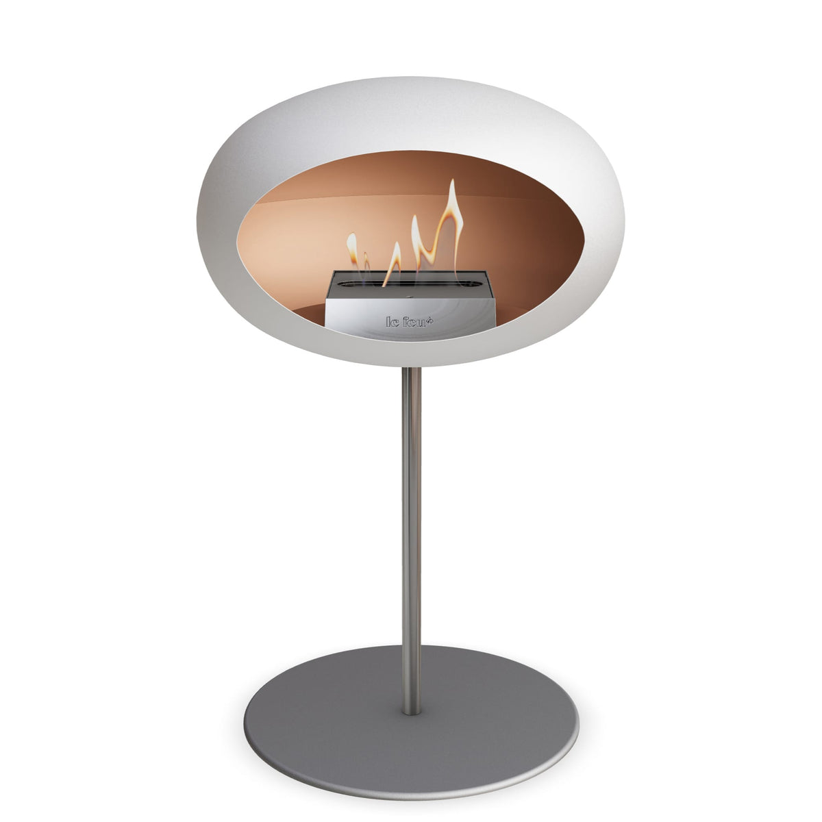 The Fire Steel Low Dome White