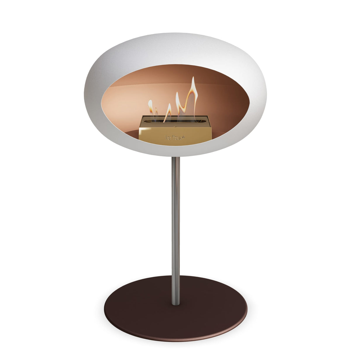 The Fire Steel Low Dome White