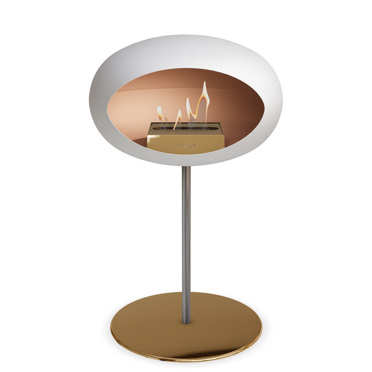 The Fire Steel Low Dome White