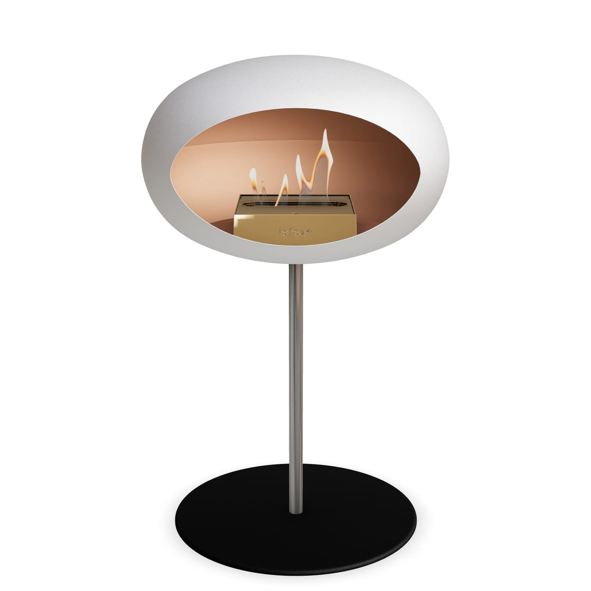 The Fire Steel Low Dome White