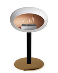 Le Feu Steel Low Dome White Fireplaces Nüline Distribution ø6 cm black rose gold steel burner