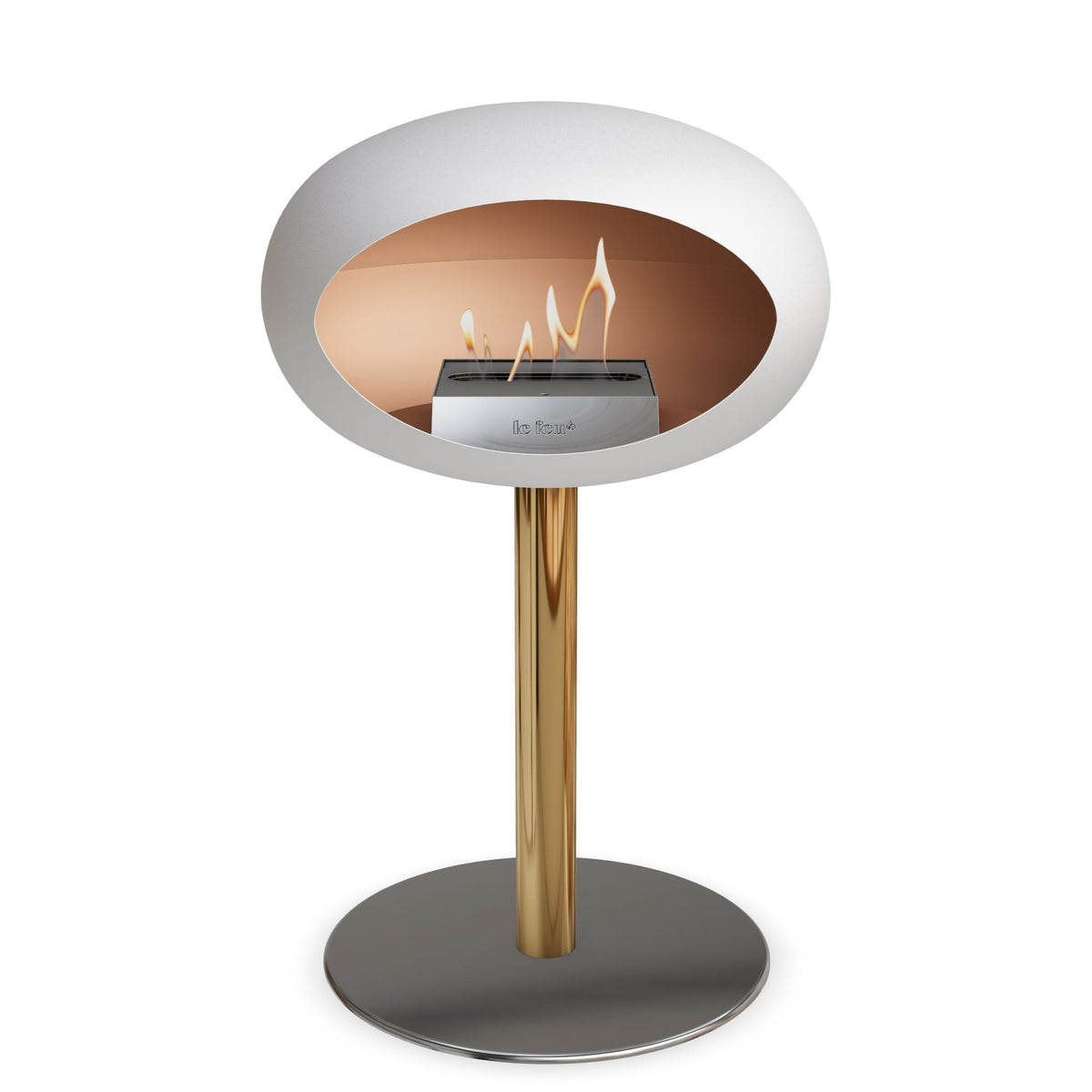 The Fire Steel Low Dome White