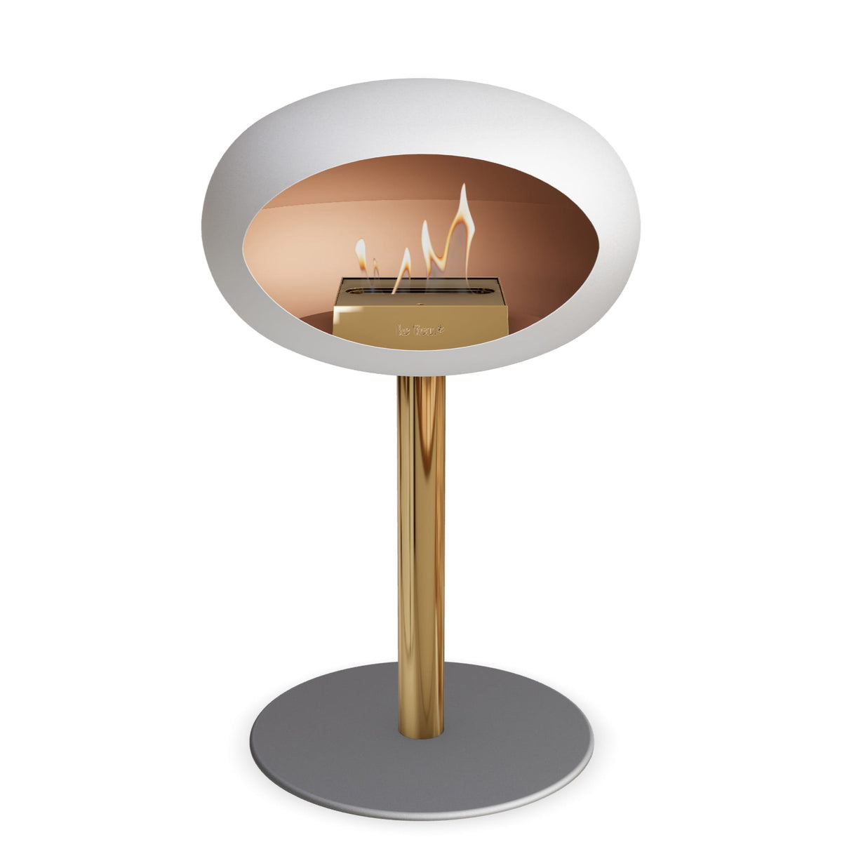 The Fire Steel Low Dome White