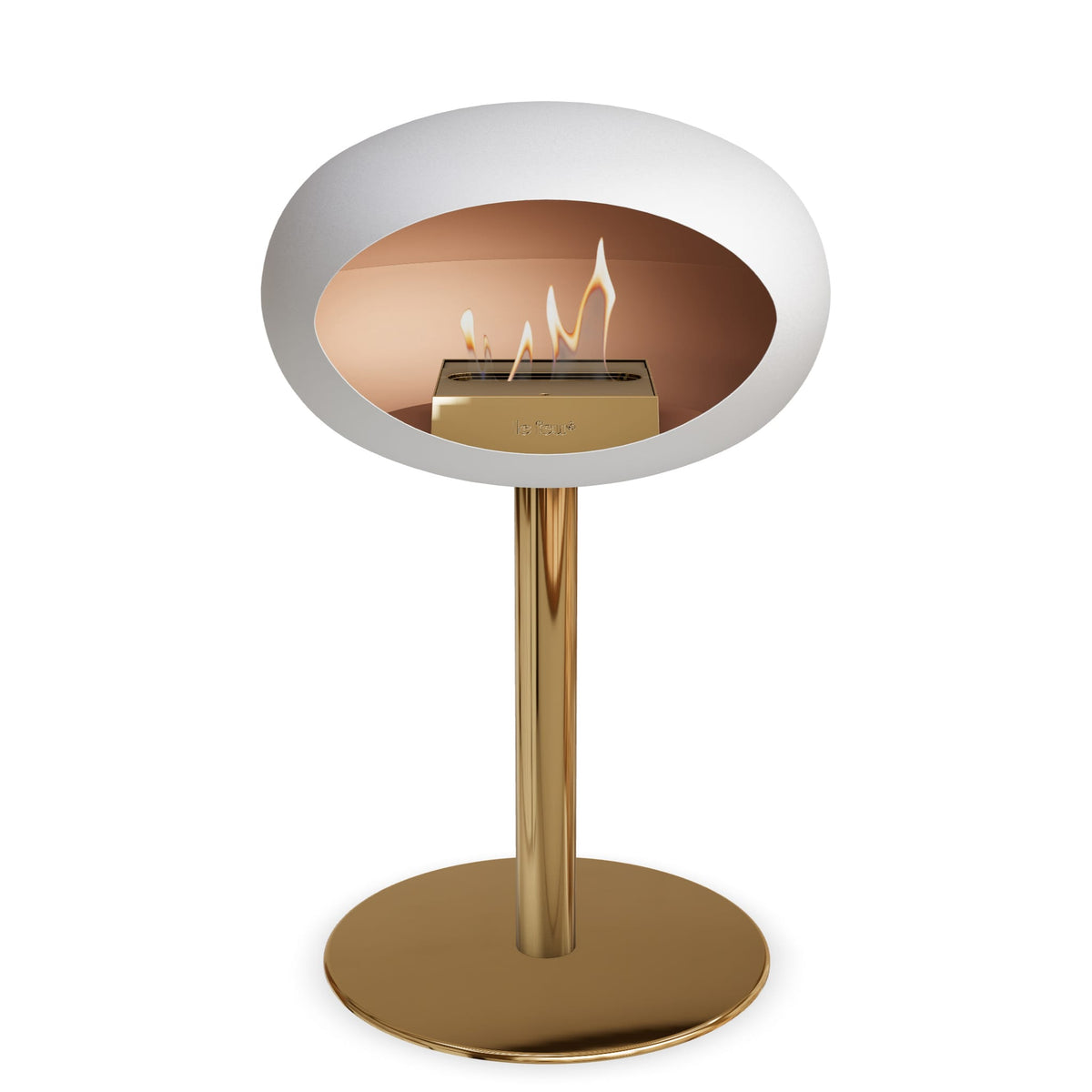 The Fire Steel Low Dome White