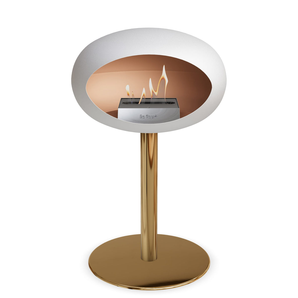 The Fire Steel Low Dome White