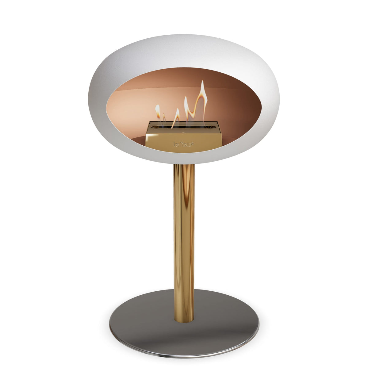 The Fire Steel Low Dome White