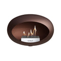 Le Feu Wall Dome <br>Mocca Fireplaces Nüline Distribution mocca steel burner