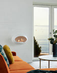Le Feu Wall Dome White Fireplaces Nüline Distribution