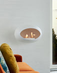Le Feu Wall Dome White Fireplaces Nüline Distribution