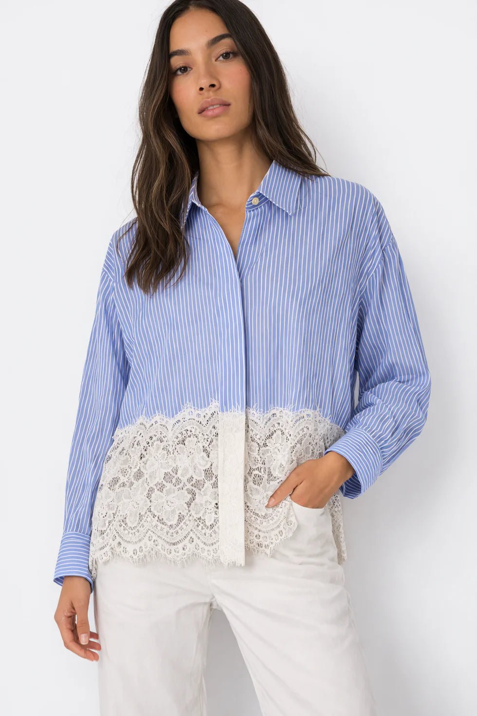LEINE Blouses Notshy RAYURE BLEU XS