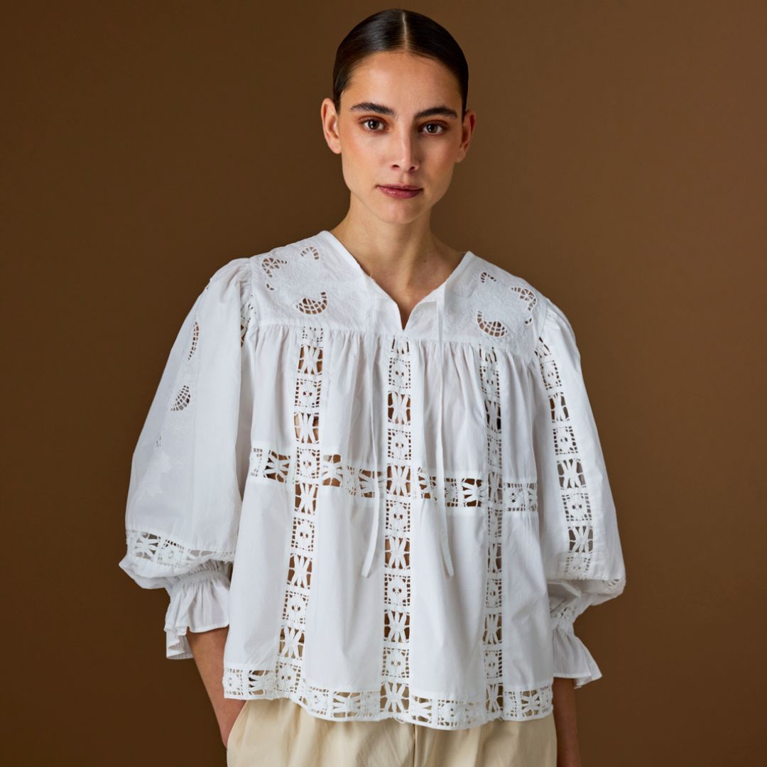 LEV BLOUSE JC Sophie OFF WHITE 34