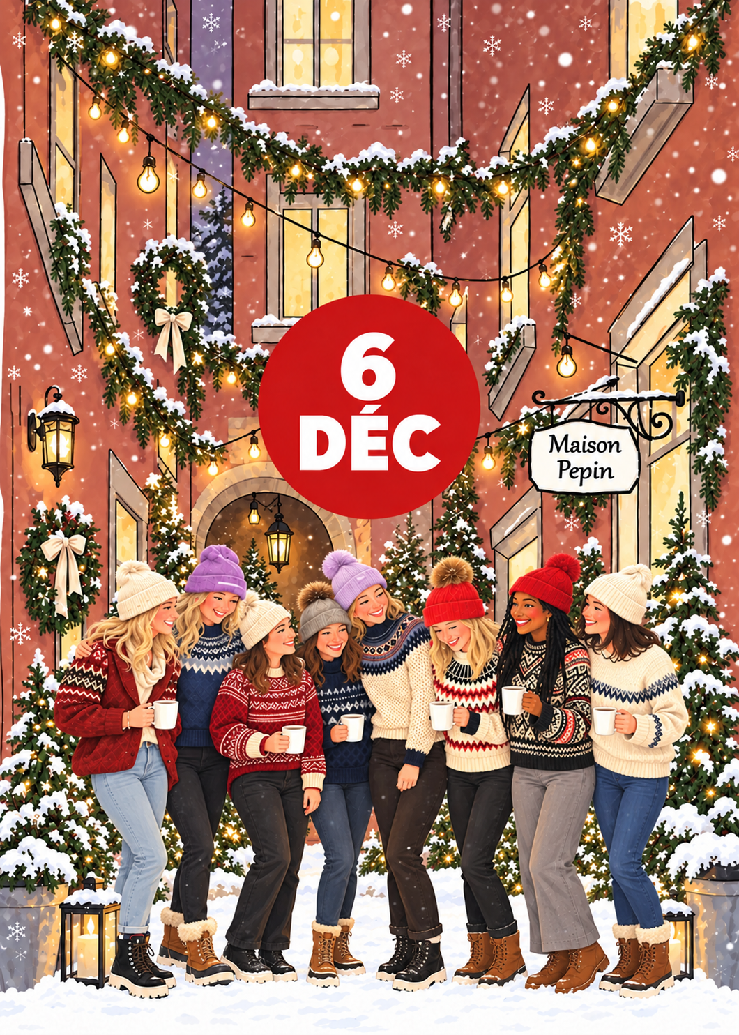 SUNDAY 6th of DECEMBER 2026 Christmas private photo sessions photoshoot PEPIN