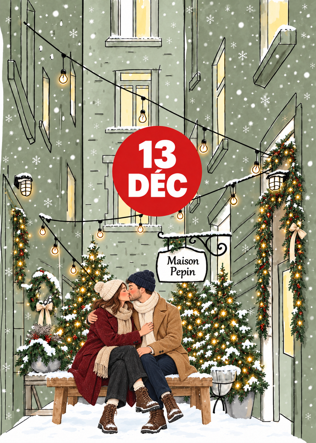 SUNDAY 13th of DECEMBER 2026 Christmas private photo sessions photoshoot PEPIN