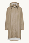 Light Raincoat Woman ILSE JACOBSEN Wheat 34