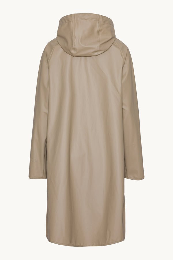 Light Raincoat Woman ILSE JACOBSEN Wheat 38