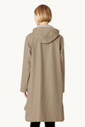 Light Raincoat Woman ILSE JACOBSEN Wheat 39
