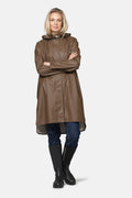 Light Raincoat Woman ILSE JACOBSEN MUD 40