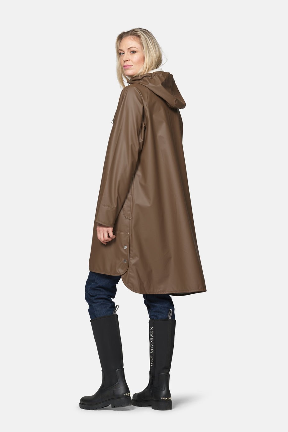 Light Raincoat Woman ILSE JACOBSEN MUD 41