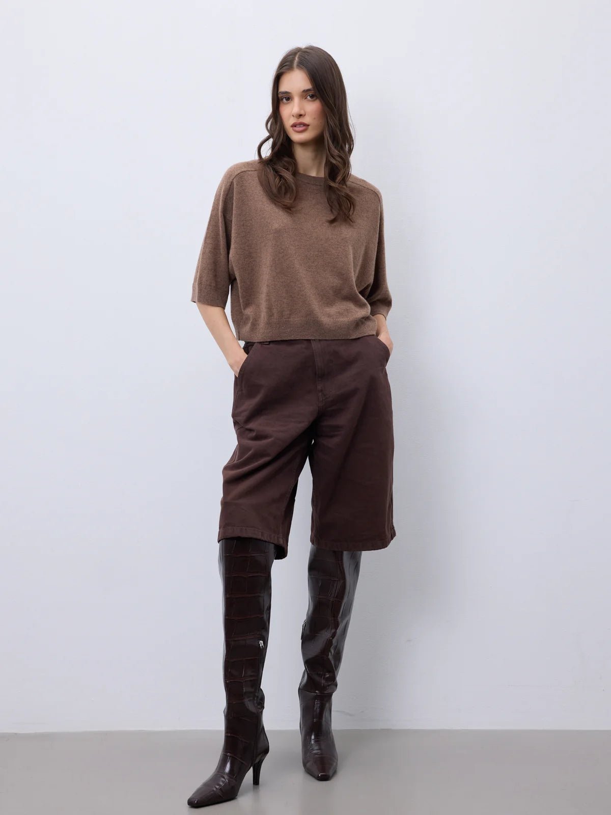 LILOU Woman Notshy XS/TP Café Au Lait