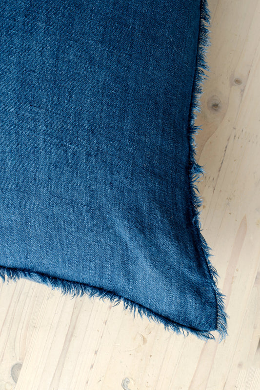 LINA LINEN COBALT 1-7074C / 24X24 Indaba trading co