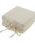 LINA LINEN DUVET SET, IVORY living-bedding Indaba trading co   