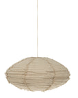 LINA LINEN LAMPSHADE IVORY lighting Indaba trading co LARGE