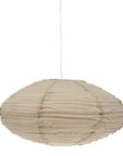 LINA LINEN LAMPSHADE IVORY lighting Indaba trading co MEDIUM