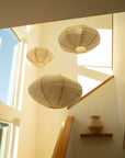 LINA LINEN LAMPSHADE IVORY lighting Indaba trading co