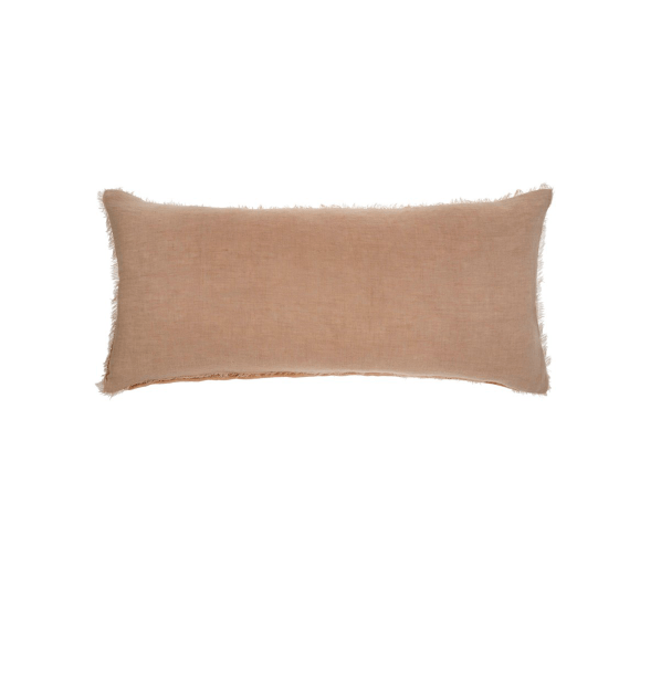 LINA LINEN PILLOW 14 x 31 - PEONY living-decorative-object Indaba trading co   