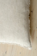LINA LINEN PILLOW CHAMBRAY 14X31 Indaba trading co