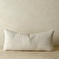 LINA LINEN PILLOW CHAMBRAY 14X31 Indaba trading co