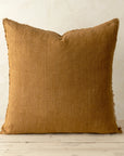 LINA LINEN PILLOW GOLD Indaba trading co