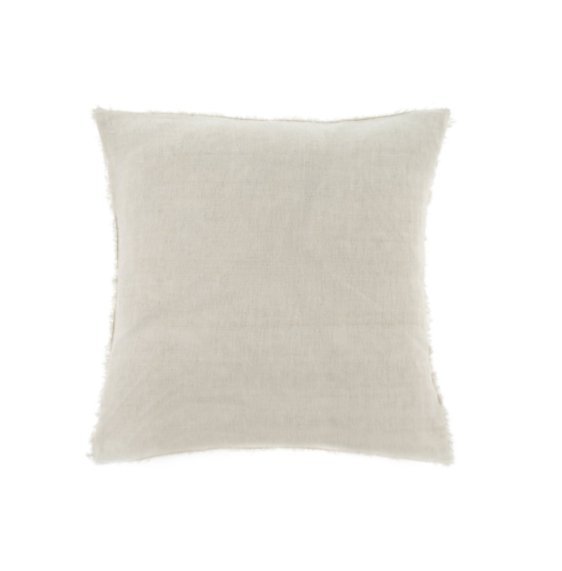 LINA LINEN PILLOW - IVORY living-decorative-object Indaba trading co