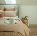LINA LINEN PILLOW  - TERRACOTTA living-decorative-object Indaba trading co   